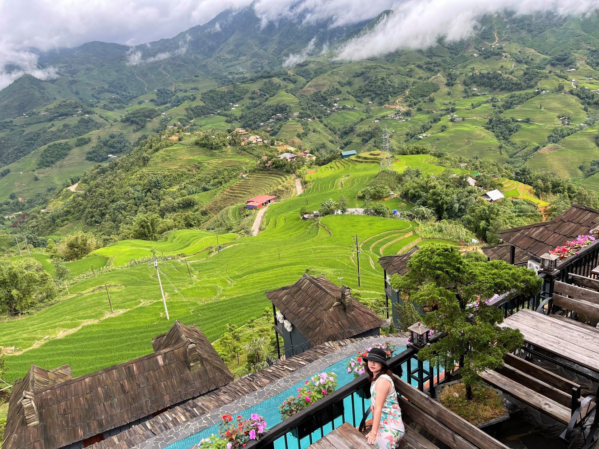 View nhìn từ The Mong Village Resort & Spa