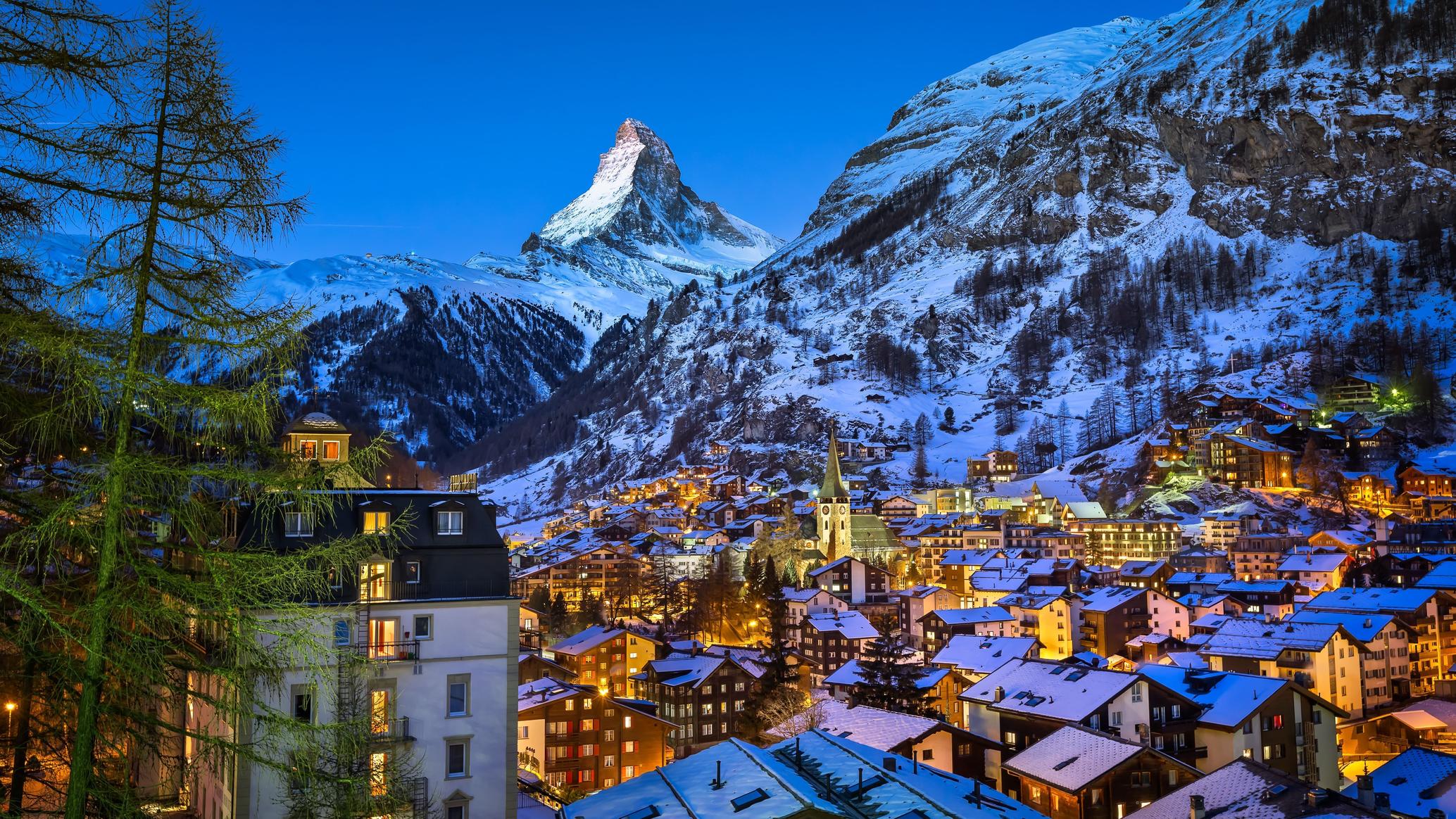 Những ngôi làng đẹp nhất Thụy Sĩ - Zermatt