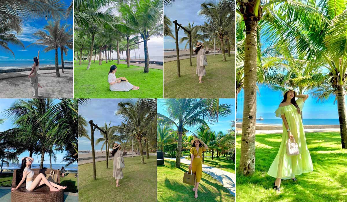 Điểm check in đẹp ở Hải Tiến, Thanh Hóa – Hàng dừa biển