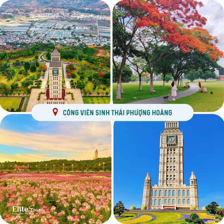 Công viên sinh thái Phượng Hoàng, Khai Viễn, Trung Quốc