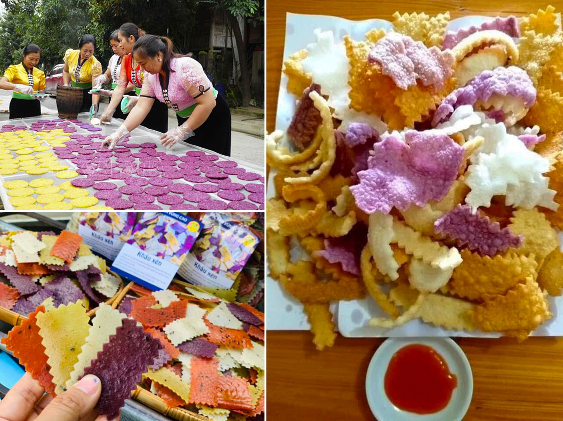 Bánh Khẩu Xén - Đặc sản Điện Biên mùa về làm quà