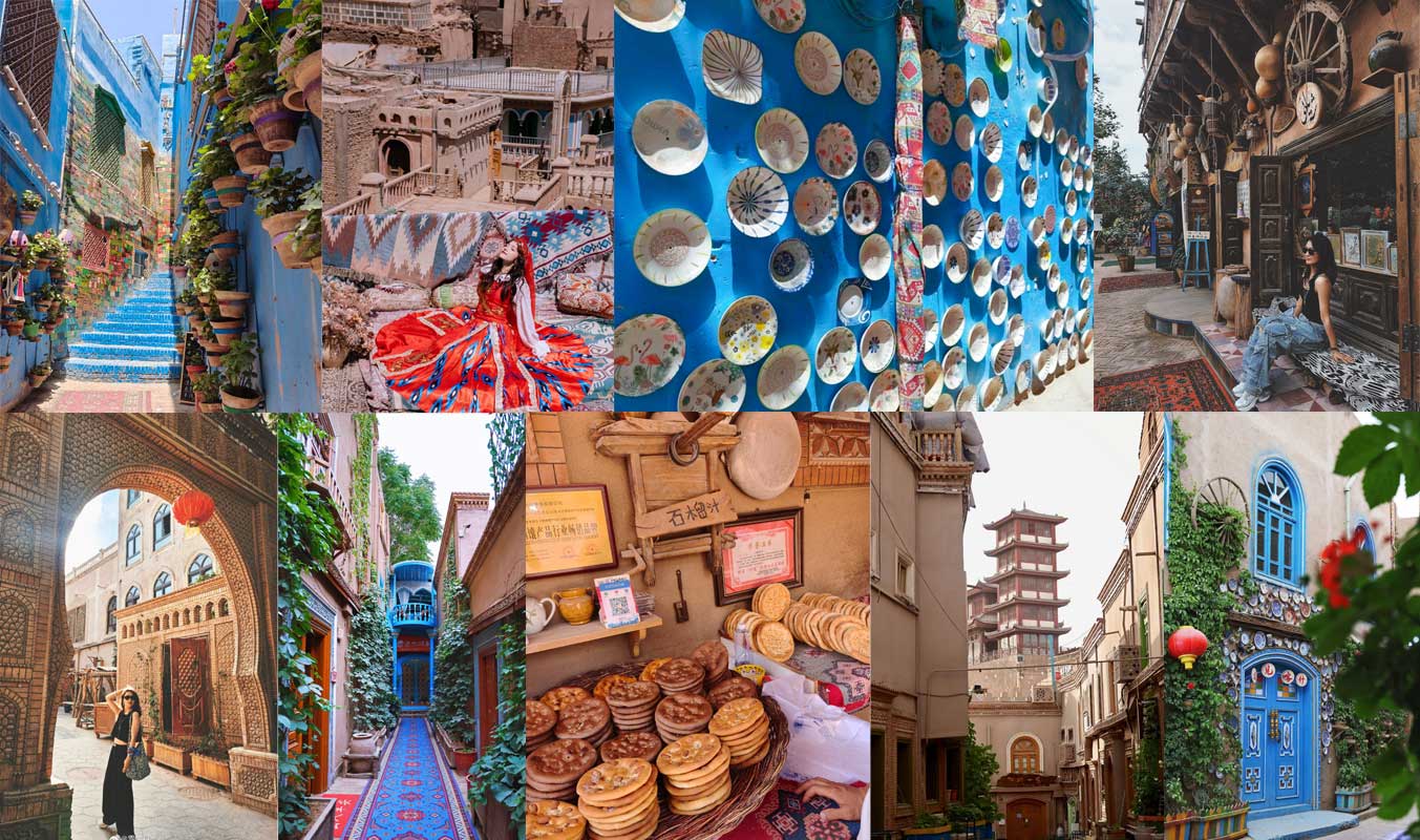 Thành phố cổ Kashgar, Tân Cương, Trung Quốc 01