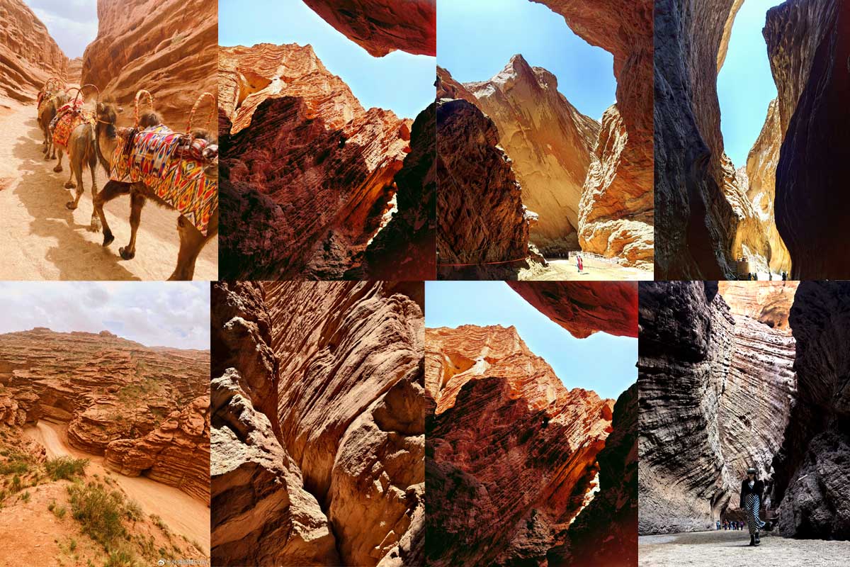 Thiên Sơn Grand Canyon, Tân Cương, Trung Quốc