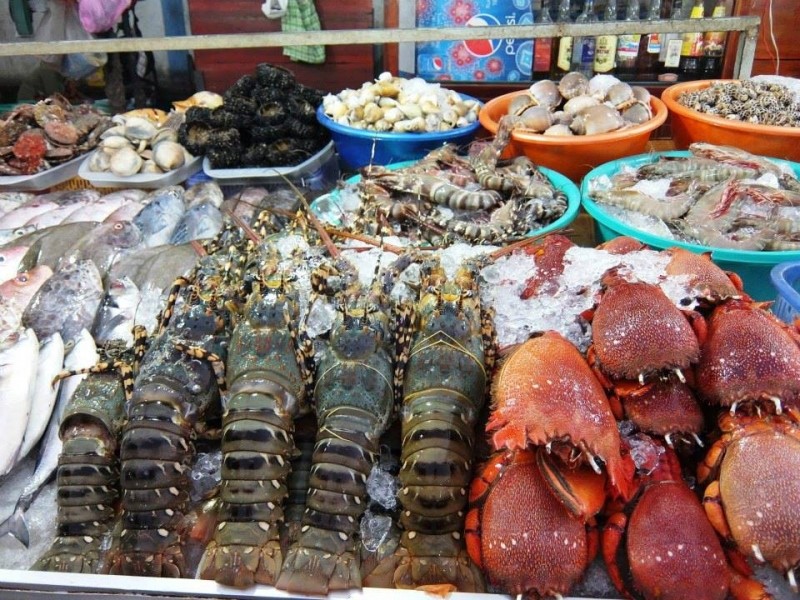 hải sản Hạ Long