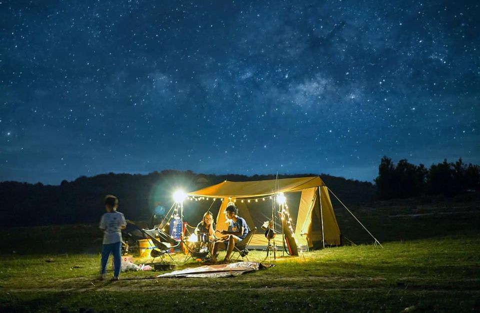 hồ dầu tiếng - đi Glamping gần Sài Gòn