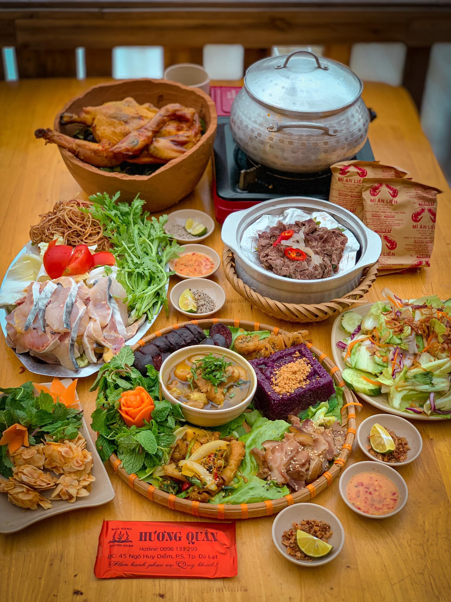Hương Quán - nhà hàng ăn nổi tiếng Đà Lạt 01