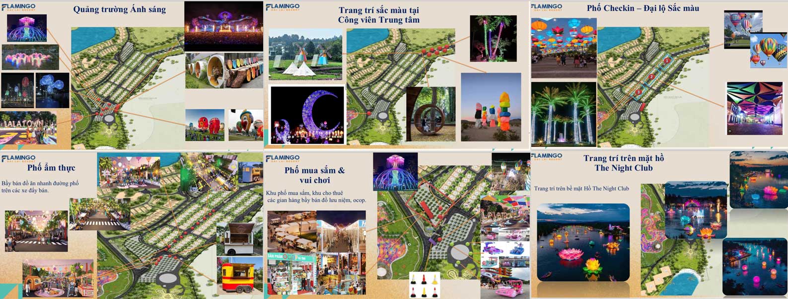 Lala Town, Flamingo Đại Lải