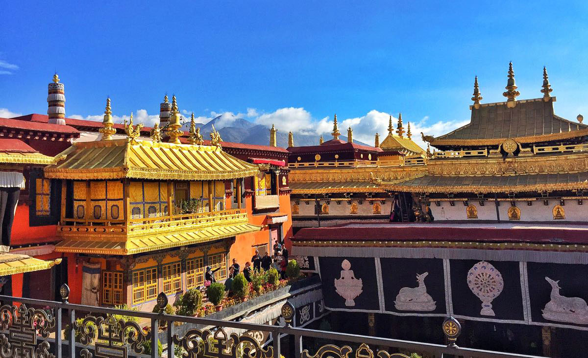 Đền Jokhang, Lhasa, Tây Tạng, Trung Quốc