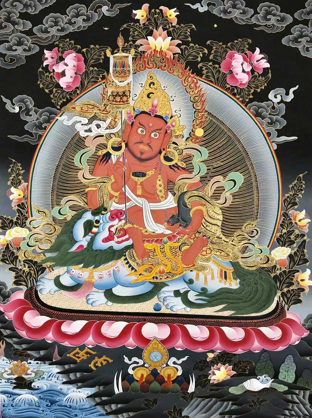 Thangka, Tây Tạng