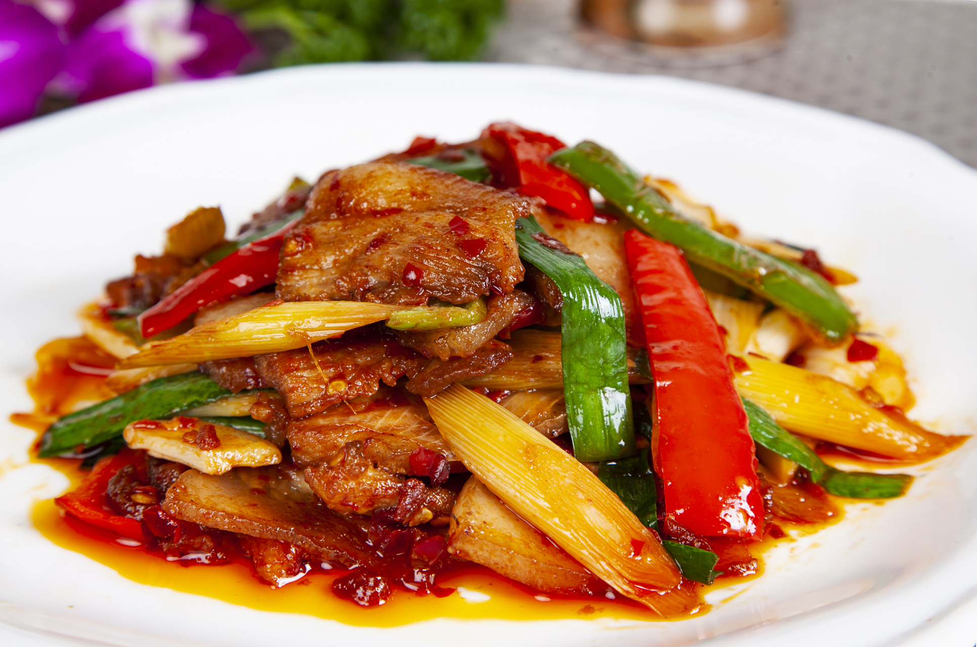 Thịt heo xào Tứ Xuyên