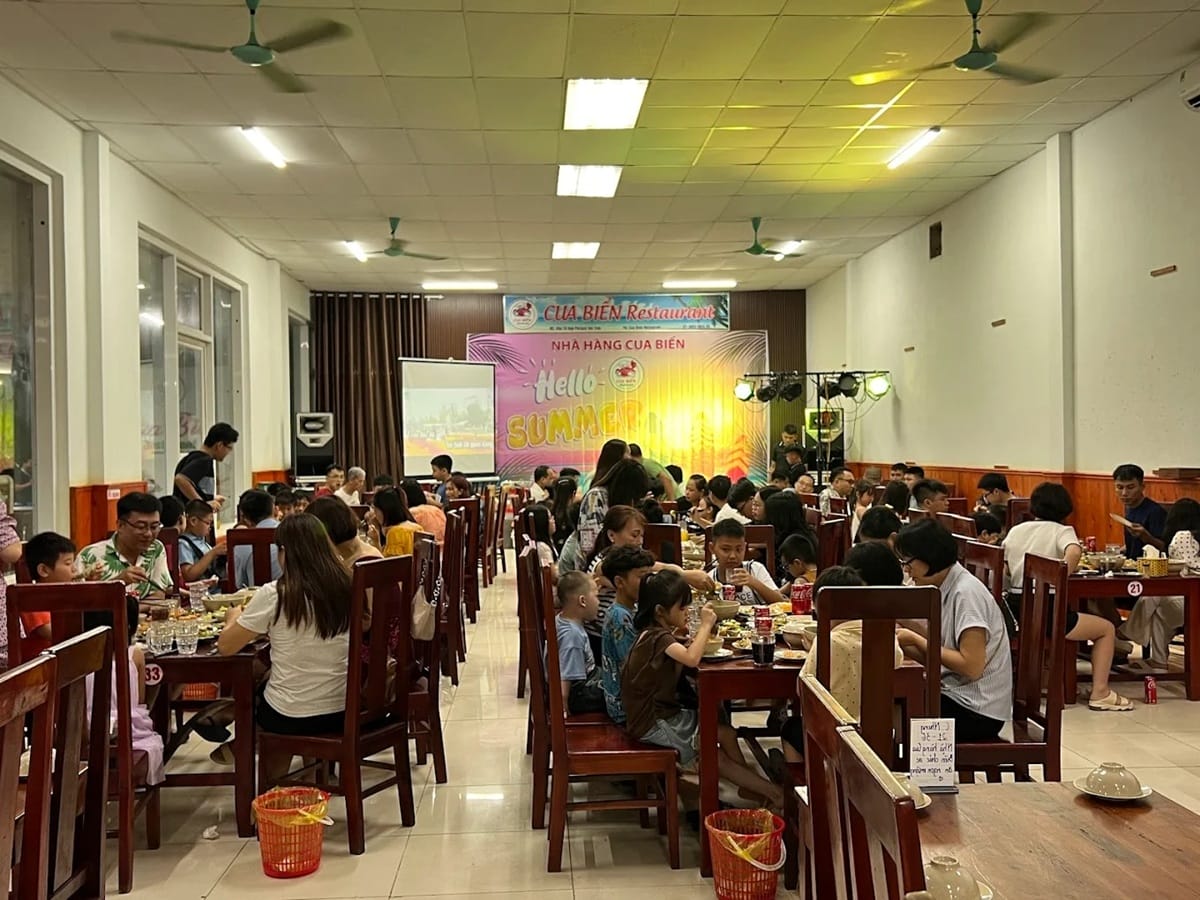 nhà hàng cua biển hải tiến