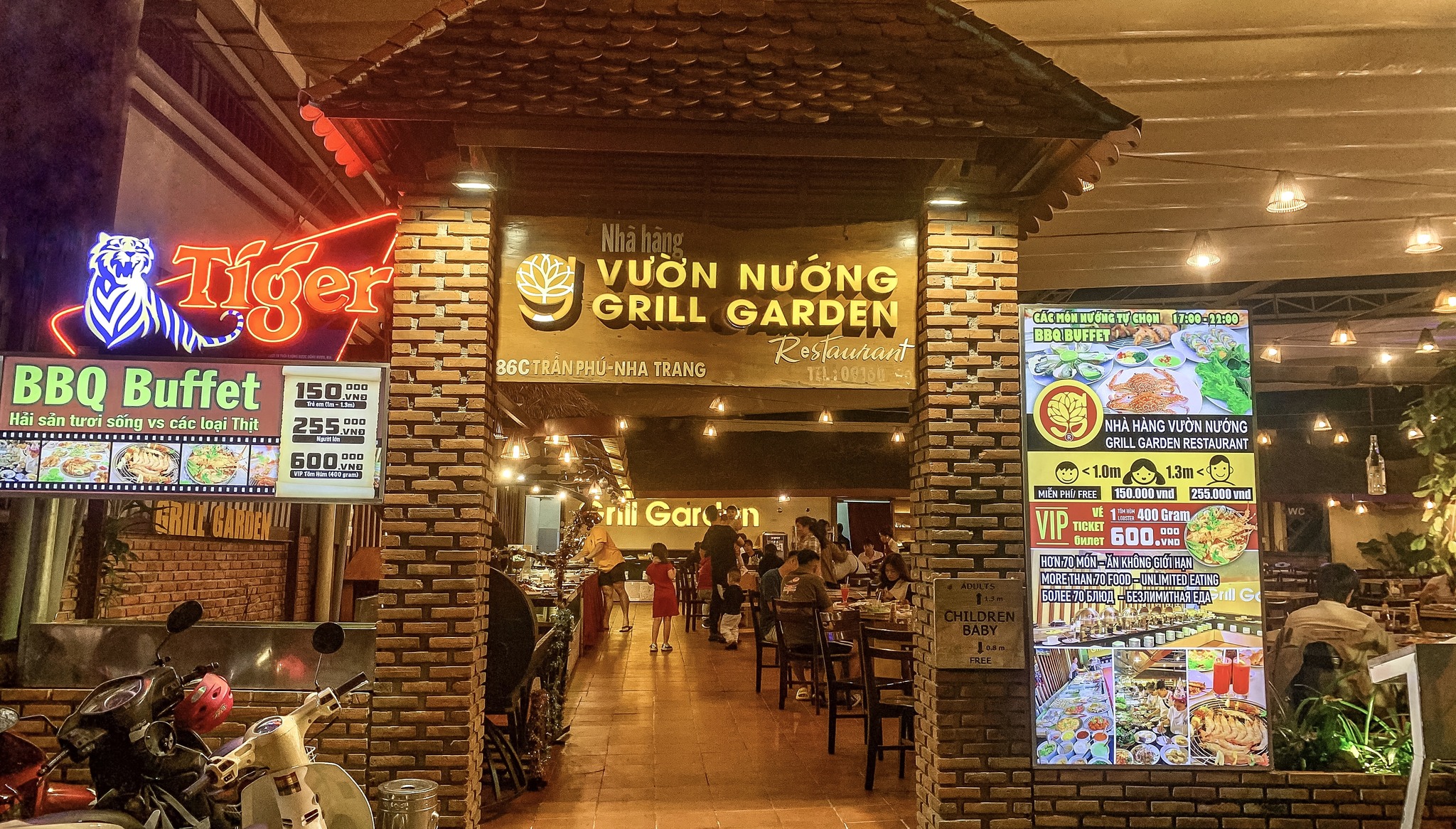 Nhà hàng ngon ở Nha Trang - Grill Garden Nha Trang