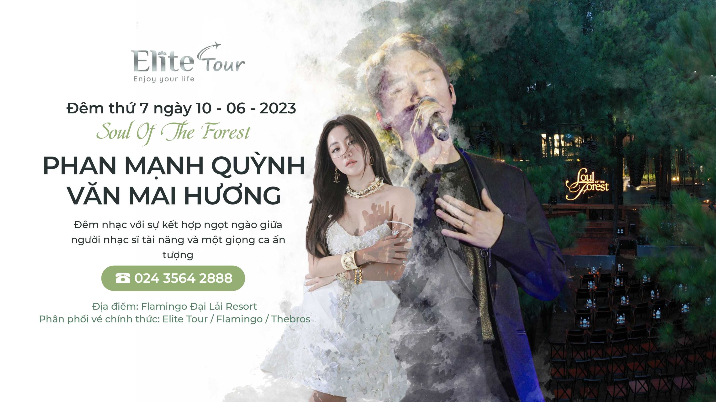 Đêm nhạc Phan Mạnh Quỳnh Văn Mai Hương Soul of the forest