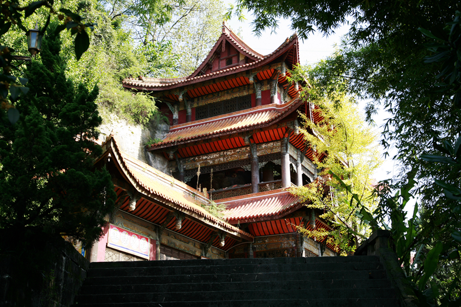 Chùa Đại Phật, Lãng Trung