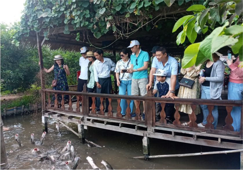 tour cá lóc bay Cồn Sơn Cần Thơ