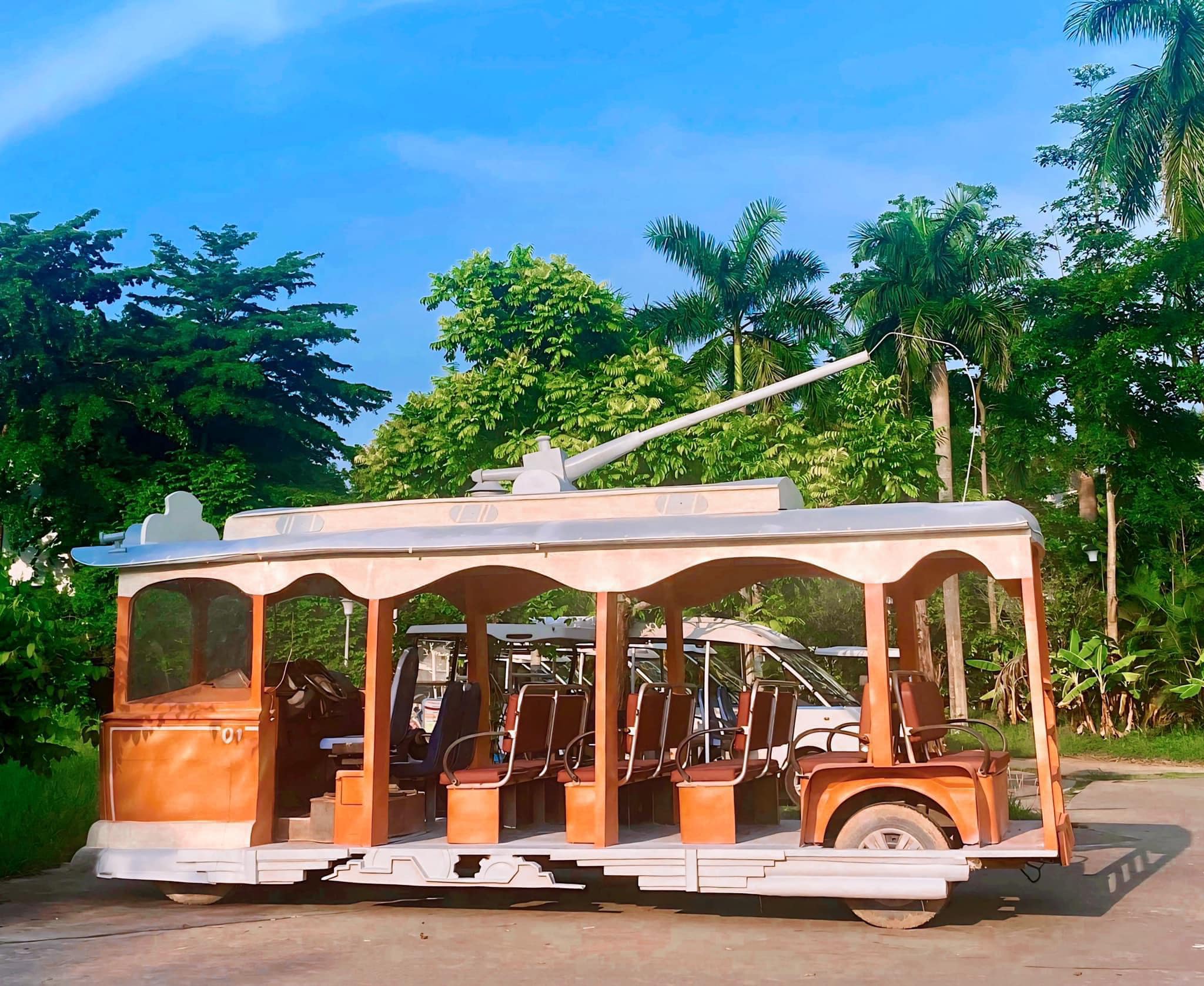 Tour tham quan Flamingo Đại Lải resort bằng tàu hỏa