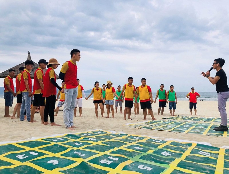 Teambulding cho đoàn công ty tại đà nẵng