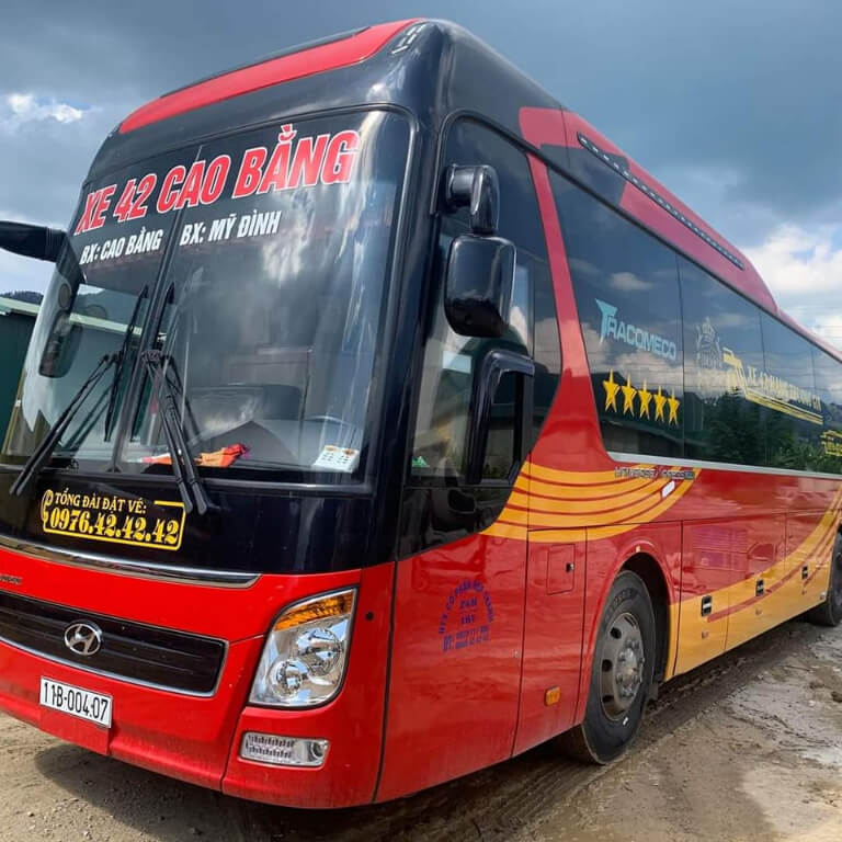 Xe khách đi Cao Bằng từ Hà Nội