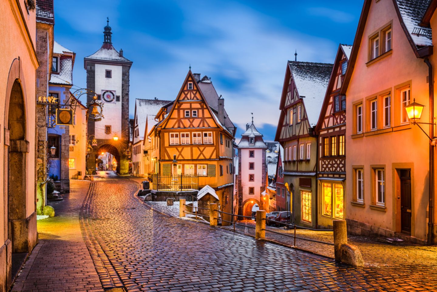 Thị trấn cổ Rothenburg ob der Tauber, Đức