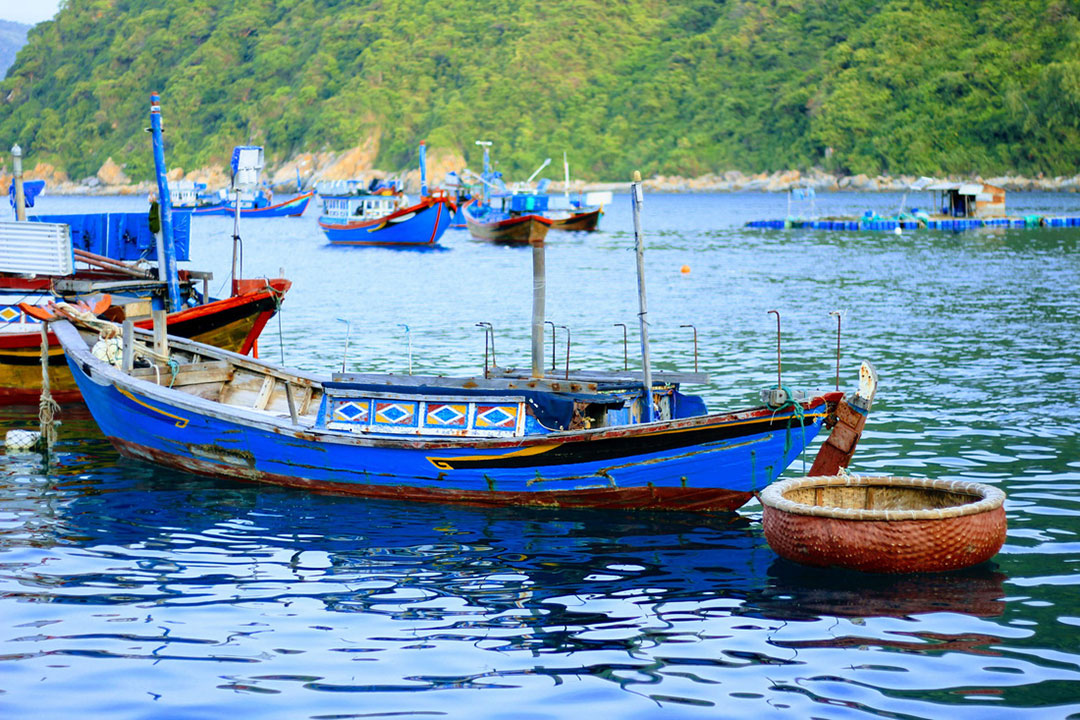 làng chài vịnh Nha Trang