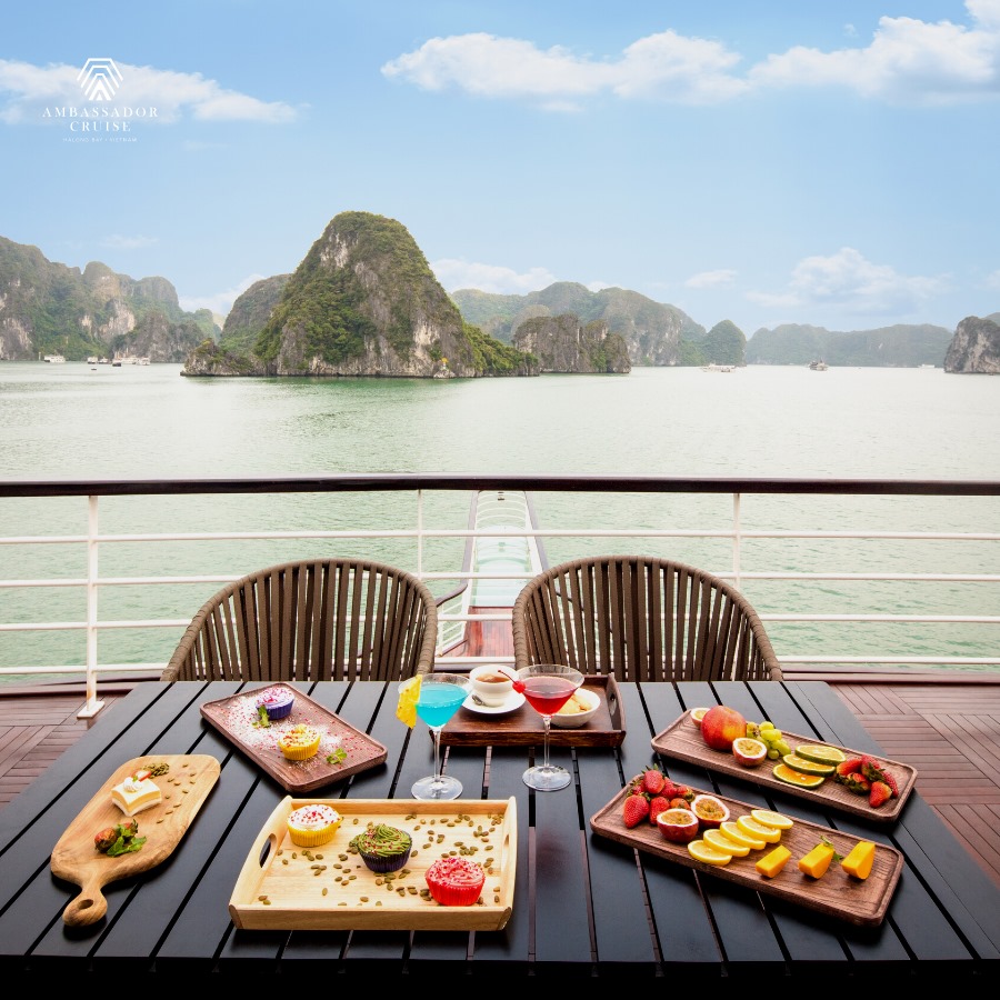 Du thuyền 5 sao Hạ Long Ambassador Cruise 04 Du thuyền 5 sao Hạ Long Ambassador Cruise 04