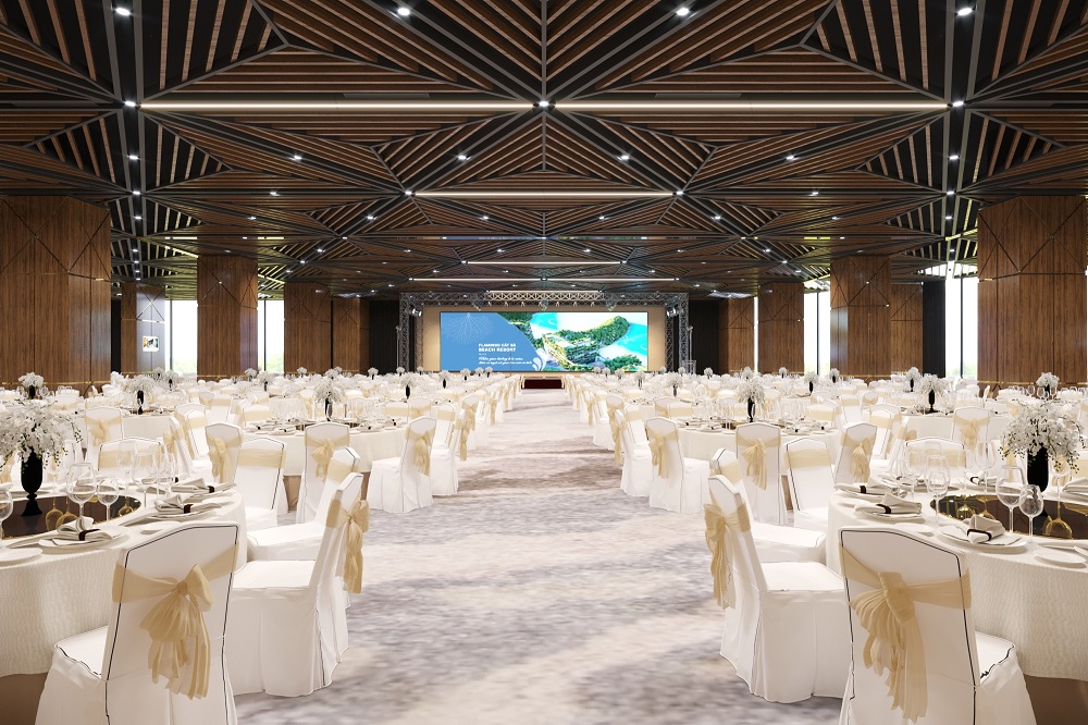Địa điểm tổ chức gala cho đoàn ở Flamingo Cát Bà