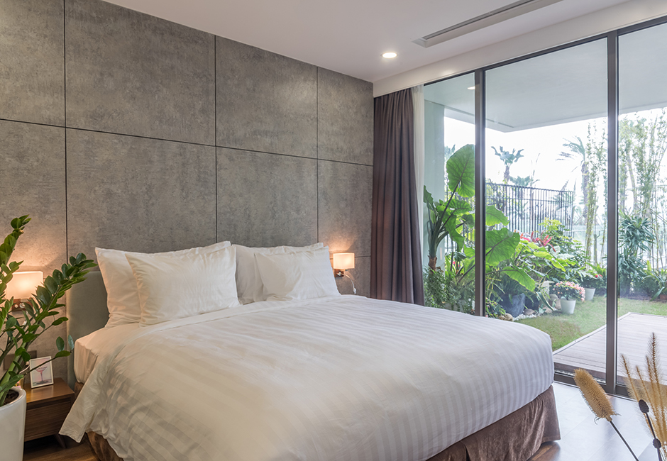 Phòng Deluxe Sky Residence Flamingo Đại Lải