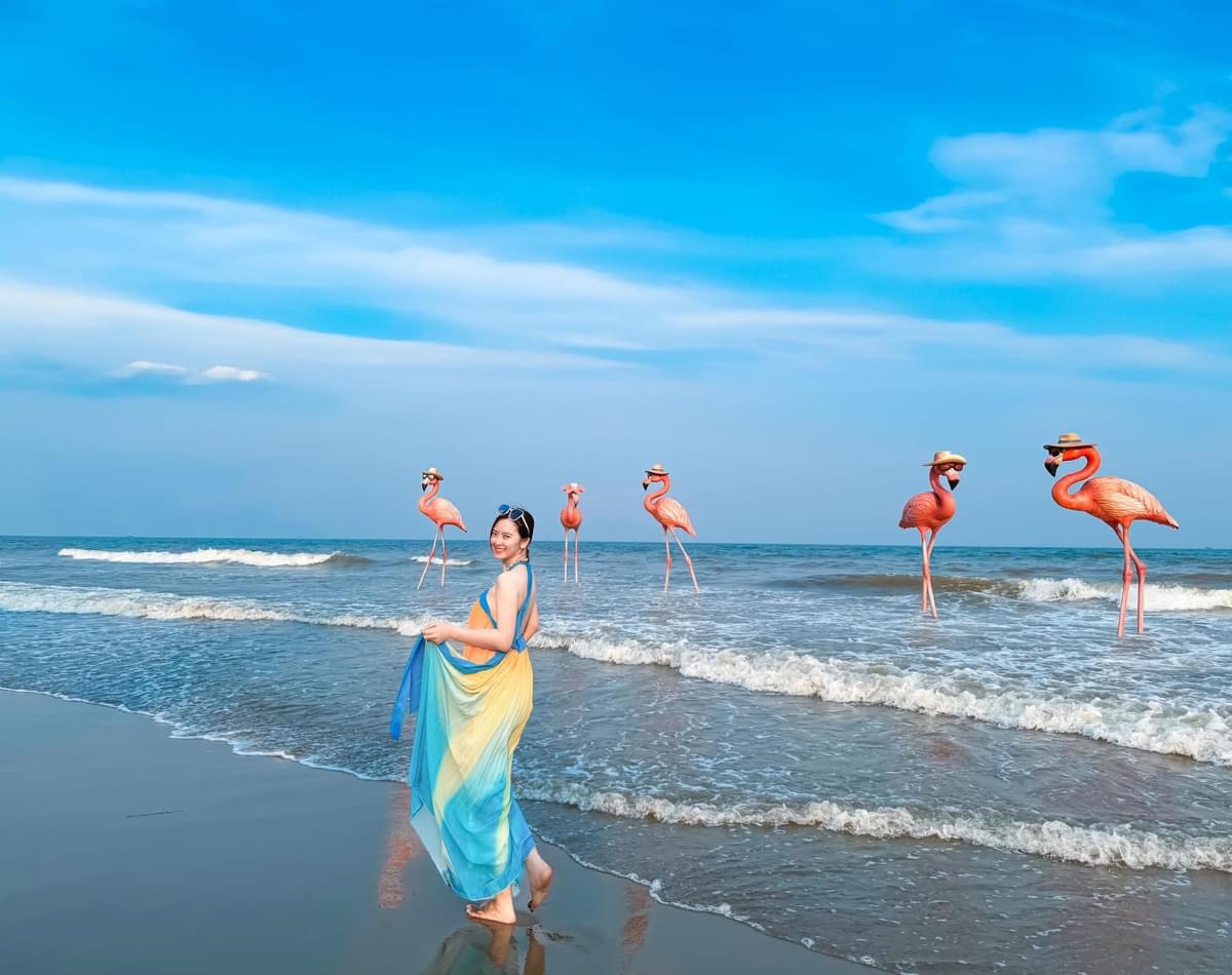 Thiên đường trò chơi bãi biển Flamingo Hải Tiến