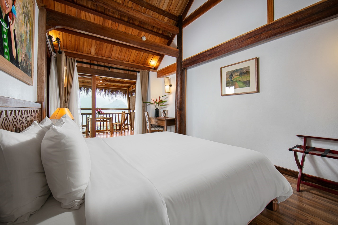 Mai Châu Hideaway phòng Deluxe