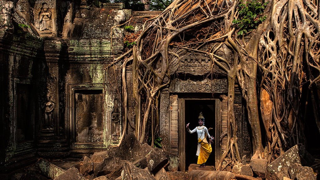 Ta Prohm - Địa điểm du lịch Siem Reap, Campuchia nổi tiếng