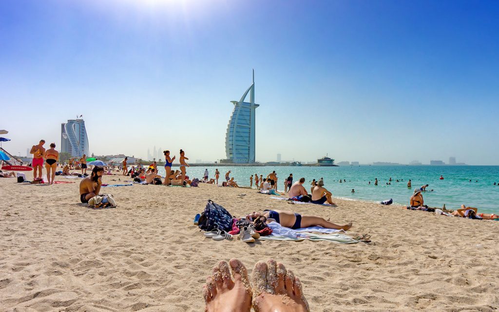 Du lịch biển Dubai