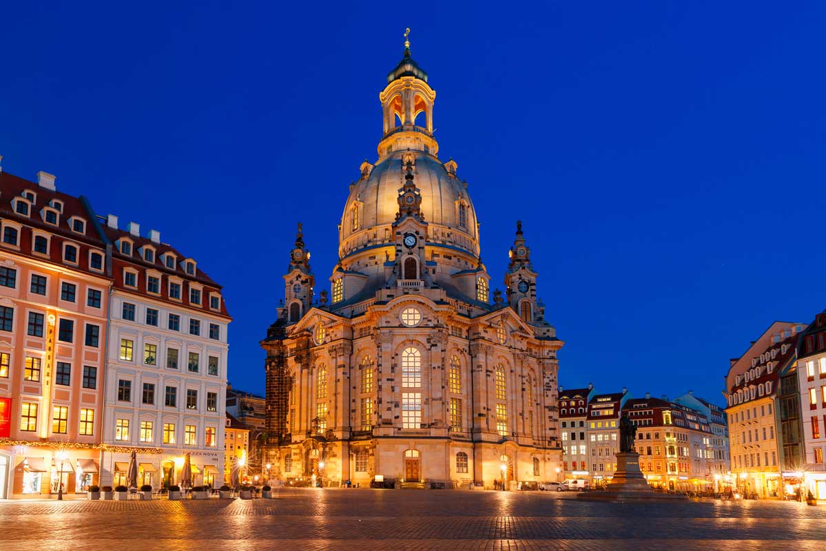 Frauenkirche Dresden - Địa điểm nổi tiếng ở Đức