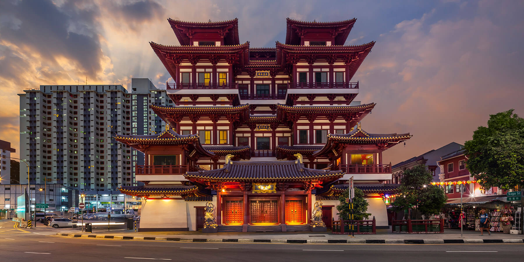 Chùa Răng Phật - Du lịch Singapore