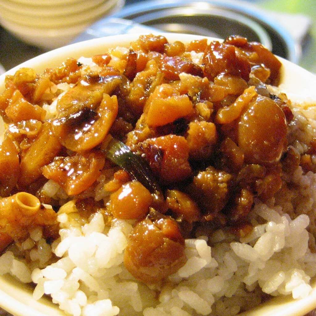 Món ăn ngon Đài Loan - Cơm Thịt Kho