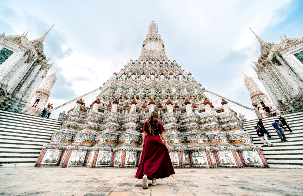 Wat Arun Ratchawararam Ratchawaramahawihan - Top ngôi chùa đẹp nhất Thái Lan