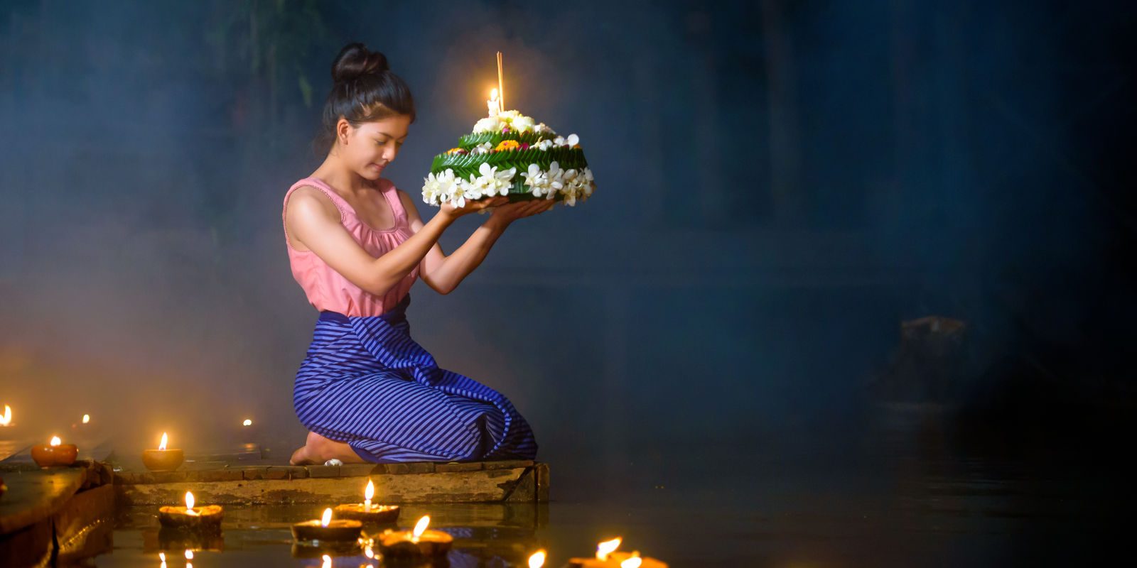 lễ hội thả đèn chiang mai 01