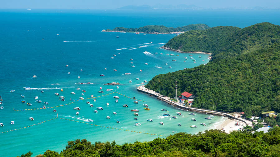 Đảo san hô Coral Island, Pattaya, Thái Lan