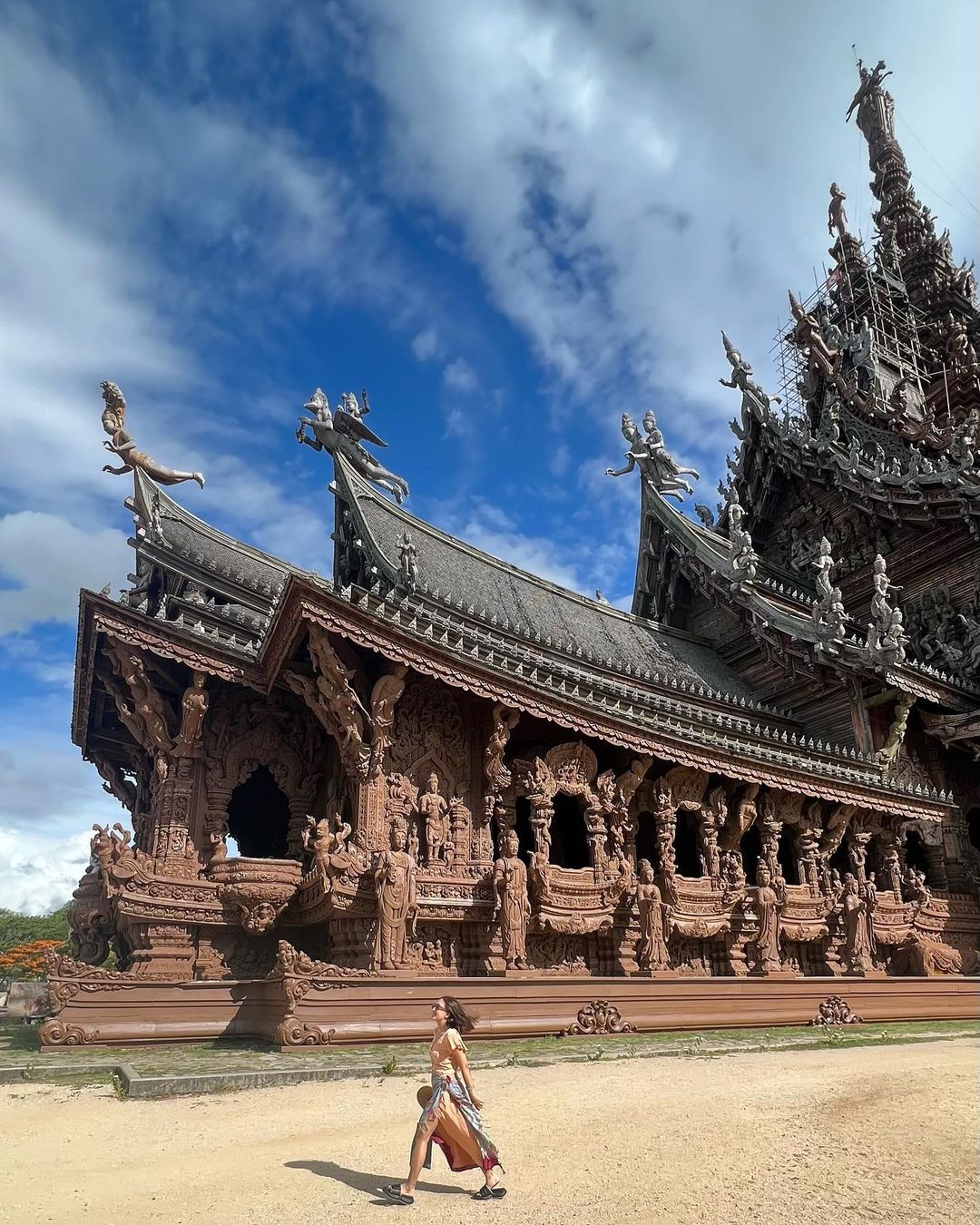 Ngôi đền chân lý Sanctuary of Truth, Pattaya, Thái Lan