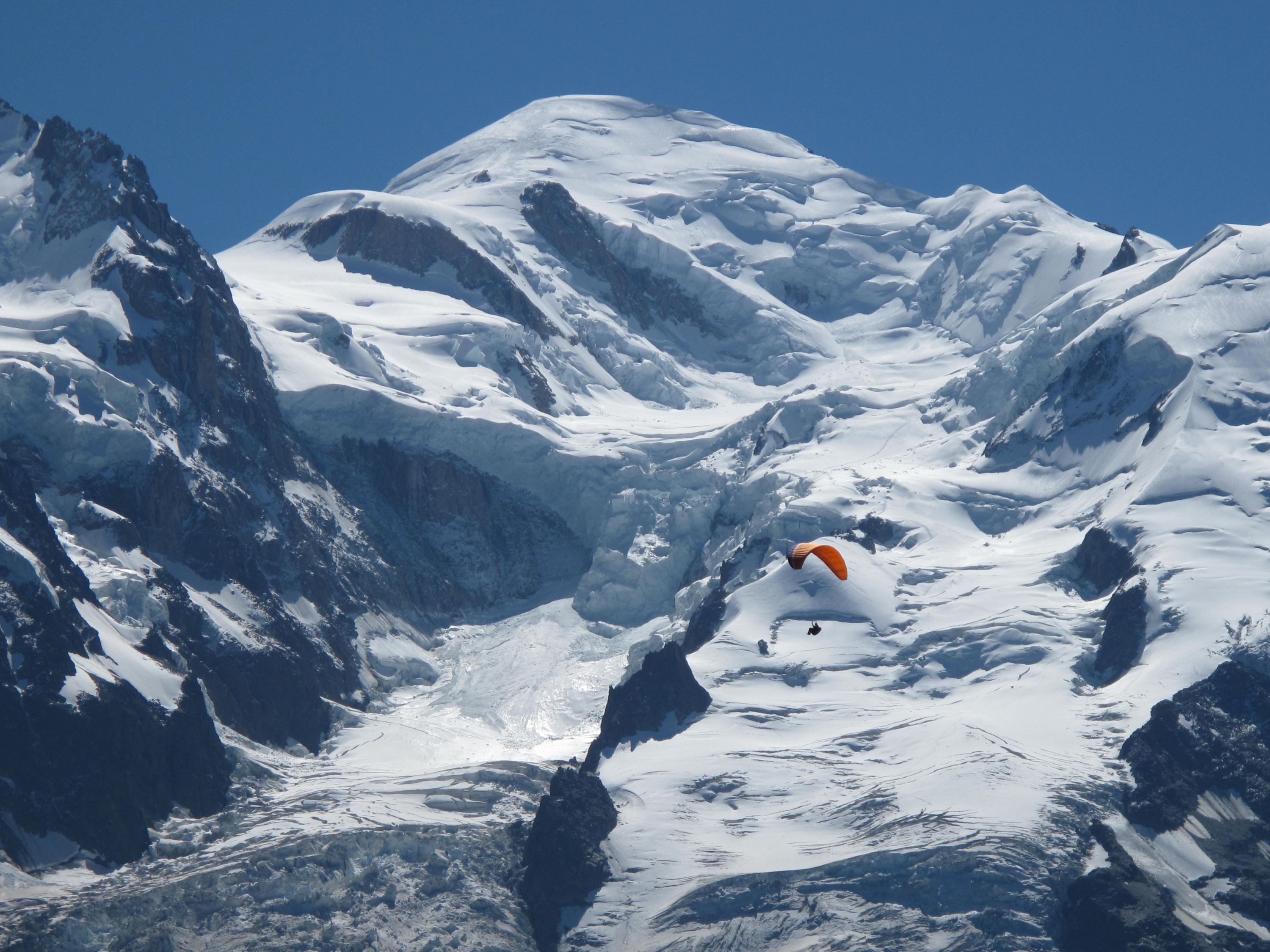 Núi trắng Mont Blanc - Cảnh đẹp ở Pháp