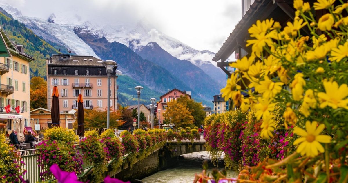 Núi trắng Mont Blanc - Cảnh đẹp ở Pháp 01