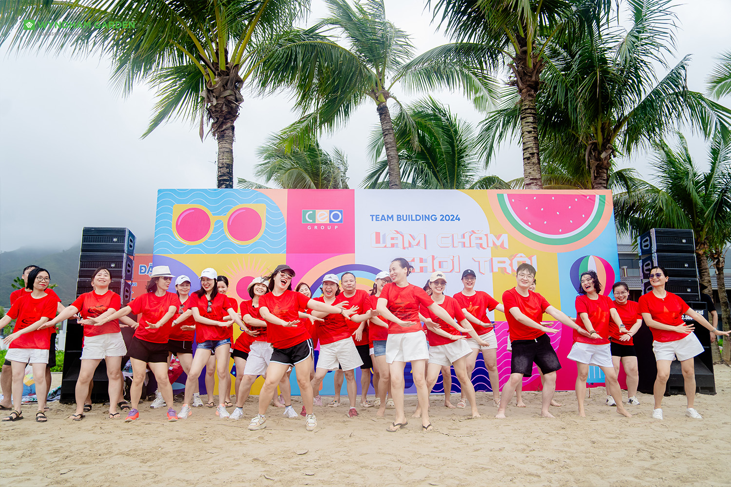 Tổ chức team building tại Sonasea Vân Đồn