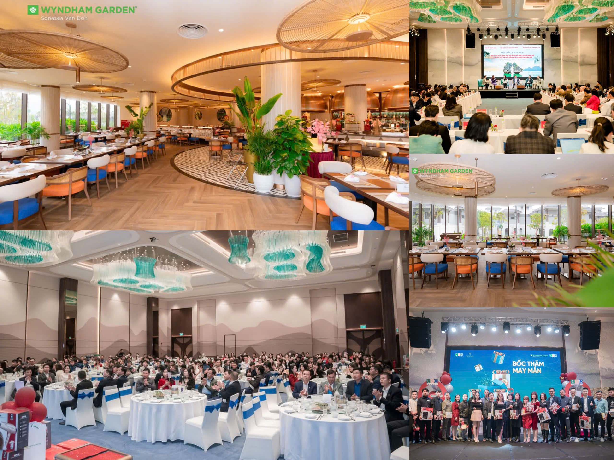 Tổ chức hội thảo, hội nghị và gala dinner tại Sonasea Vân Đồn