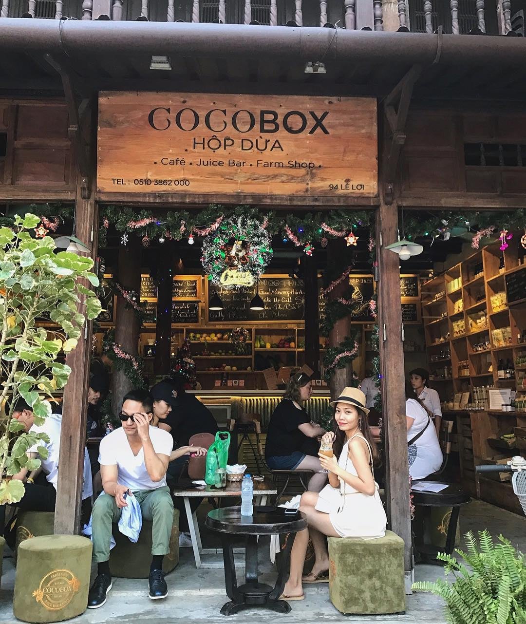 Cocobox - tiệm cafe view đẹp tại Hội An