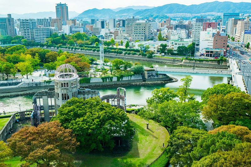 Du lịch Nhật Bản - khu tưởng niệm Hòa Bình