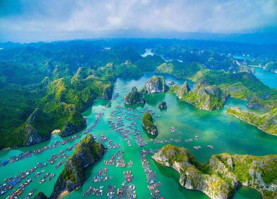 Bay thủy phi cơ ngắm cảnh vịnh Hạ Long 01
