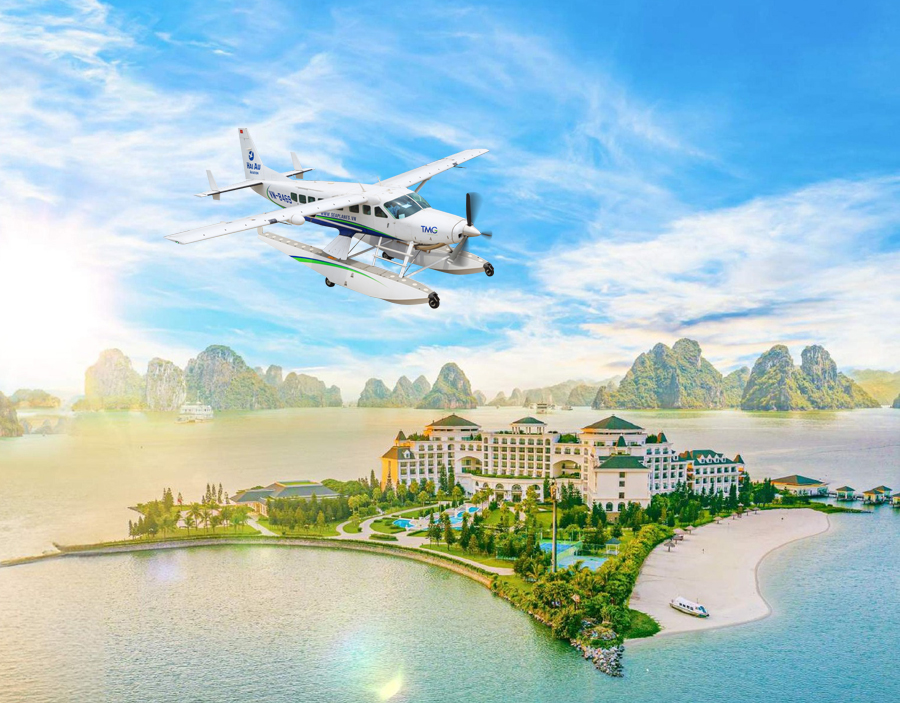 combo vinpearl hạ long thủy phi cơ